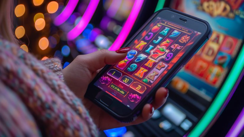 Antarmuka akun virtual ecaslot di perangkat mobile